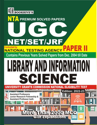 NTA UGC NET Library & Information Science 2022 Solved Papers(Paperback, BHI EDITORIALS)