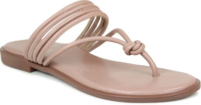 Inc.5 Women Flats(Beige , 5)