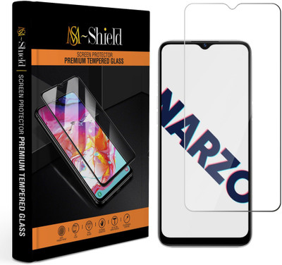 MS-Shield Edge To Edge Screen Guard for Realme Narzo 10A(Pack of 1)
