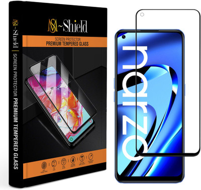 MS-Shield Edge To Edge Tempered Glass for Realme Narzo 50 Pro(Pack of 1)