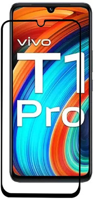 Bodoma Edge To Edge Tempered Glass for Vivo T1 Pro 5G(Pack of 1)