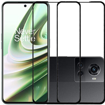 AARERED Edge To Edge Tempered Glass for Oneplus 10R, Oneplus 10R 5G(Pack of 2)