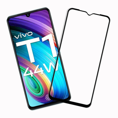 Flipkart SmartBuy Edge To Edge Tempered Glass for vivo T1 44W(Pack of 1)