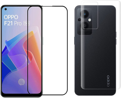 4 YARDS Front and Back Tempered Glass for Oppo F21 Pro 5G (11-D)(Pack of 1)