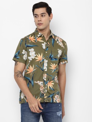 American Eagle Outfitters Men Floral Print Casual Multicolor Shirt