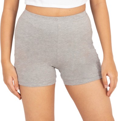 Adira Solid Women Grey Night Shorts