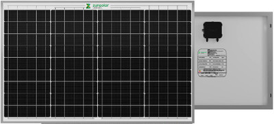 ZunSolar 50 Watt 12 Volt Mono PERC Solar Panel(Pack of 1)