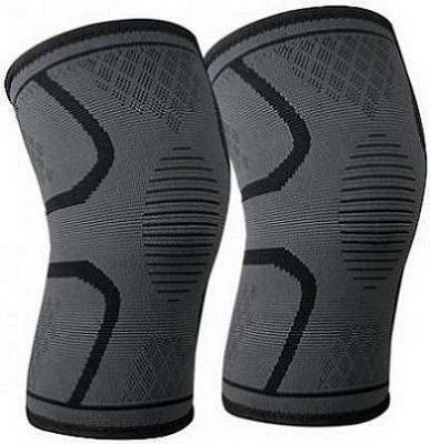 ADONYX AD 11 Adjustable Knee Support Man And Women Knee Support(Black)