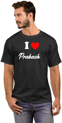 GNS National Printed Men Round Neck White, Black T-Shirt