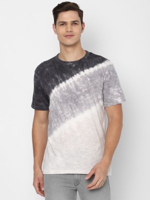 American Eagle Outfitters Printed Men Round Neck Grey T-Shirt