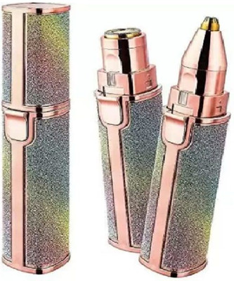 HMA Enterprise Rainbow Flawless (USB) Trimmer 60 min  Runtime 10 Length Settings(Multicolor)