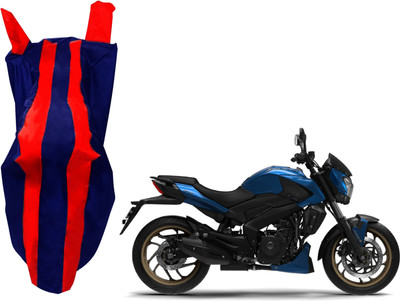 EXCHANGE CARTRENDING Waterproof Two Wheeler Cover for Bajaj(Dominar 400, Blue, Red)