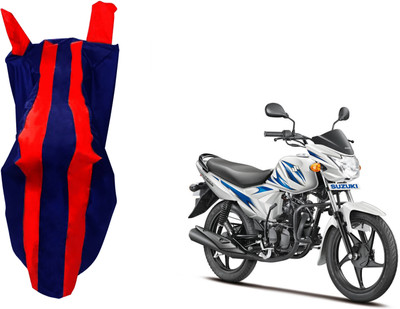 EXCHANGE CARTRENDING Waterproof Two Wheeler Cover for Suzuki(Hayate EP, Blue, Red)