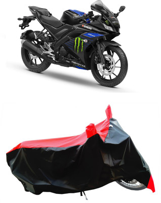 Wegather Two Wheeler Cover for Yamaha(YZF R15 V3 Moto GP Edition BS6, Red)