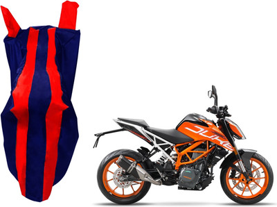 EXCHANGE CARTRENDING Waterproof Two Wheeler Cover for KTM(390 Duke, Blue, Red)