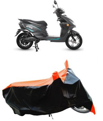 Wegather Two Wheeler Cover for Hero Electric(Electric Atria, Orange)