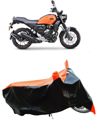 Wegather Two Wheeler Cover for Yamaha(FZ-X, Orange)