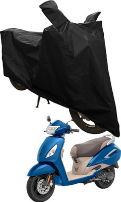SS FOR YOUR SMART NEEDS Two Wheeler Cover for TVS(Jupiter 125, Black)