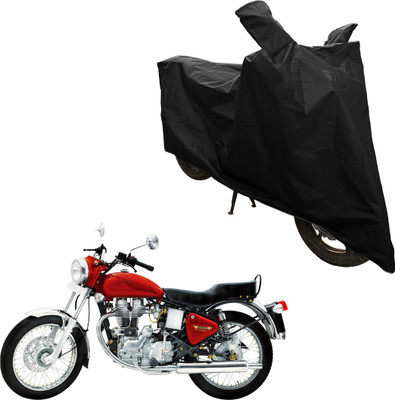SS FOR YOUR SMART NEEDS Two Wheeler Cover for Royal Enfield(Electra 5S, Black)