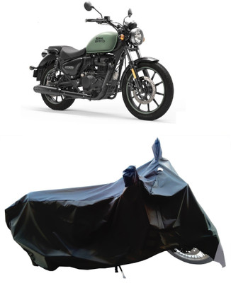 Wegather Two Wheeler Cover for Royal Enfield(Meteor 350, Grey)