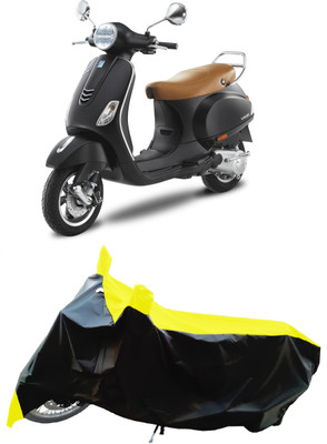 Wegather Two Wheeler Cover for Vespa(Vespa VXL, Yellow)