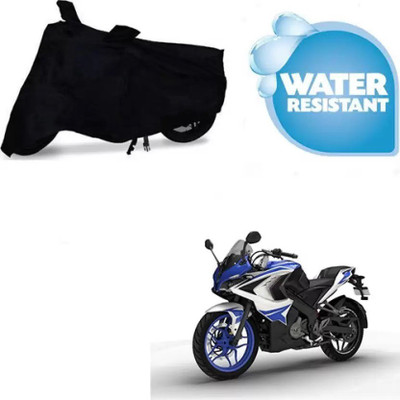 MMSSTAR Waterproof Two Wheeler Cover for Bajaj(Pulsar RS 200, Blue)
