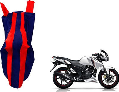 EXCHANGE CARTRENDING Waterproof Two Wheeler Cover for TVS(Apache RTR 160, Blue, Red)