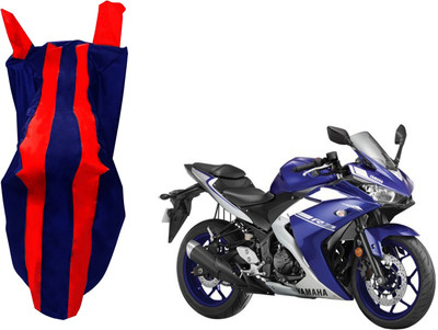 EXCHANGE CARTRENDING Waterproof Two Wheeler Cover for Yamaha(YZF R15 S, Blue, Red)