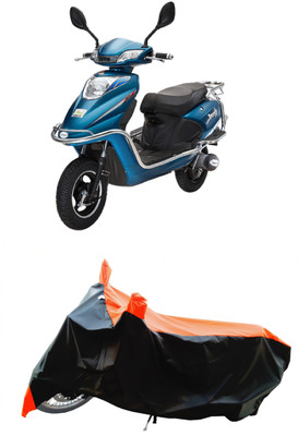 Wegather Two Wheeler Cover for Tunwal(Sport 63 48V, Orange)