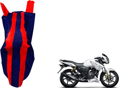 EXCHANGE CARTRENDING Waterproof Two Wheeler Cover for TVS(Apache RTR 180, Blue, Red)