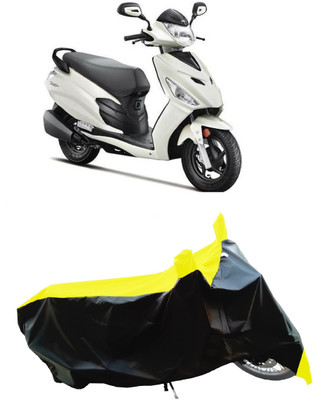 Wegather Two Wheeler Cover for Hero(Motocorp Maestro Electric, Yellow)