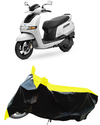 Wegather Two Wheeler Cover for TVS(iQube Electric, Yellow)