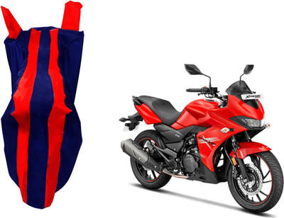 EXCHANGE CARTRENDING Waterproof Two Wheeler Cover for Hero(Xtreme 200S, Blue, Red)
