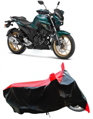 Wegather Two Wheeler Cover for Yamaha(FZS 25, Red)
