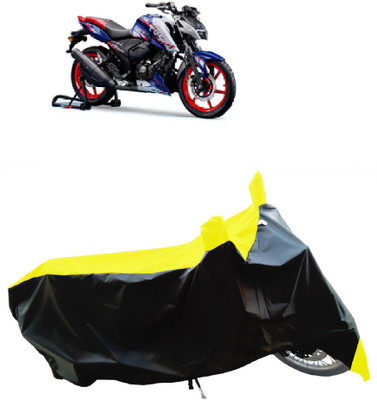 Wegather Two Wheeler Cover for TVS(Apache RTR 165 RP, Yellow)