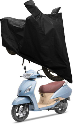 SS FOR YOUR SMART NEEDS Two Wheeler Cover for TVS(Jupiter Grande BS6, Black)