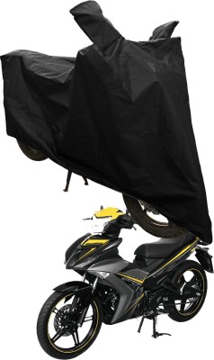 SS FOR YOUR SMART NEEDS Two Wheeler Cover for Yamaha(Gladiator, Black)