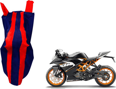 EXCHANGE CARTRENDING Waterproof Two Wheeler Cover for KTM(RC 200, Blue, Red)