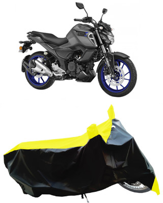 Wegather Two Wheeler Cover for Yamaha(FZ-Fi Version 3.0, Yellow)