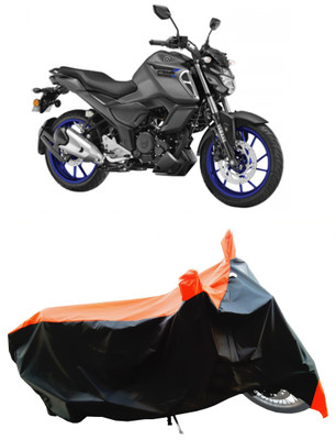 Wegather Two Wheeler Cover for Yamaha(FZ-Fi Version 3.0, Orange)