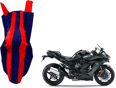 EXCHANGE CARTRENDING Waterproof Two Wheeler Cover for Kawasaki(Ninja H2 SX, Blue, Red)