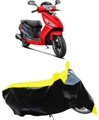 Wegather Two Wheeler Cover for Hero(Motocorp Maestro Edge 110 BS6, Yellow)