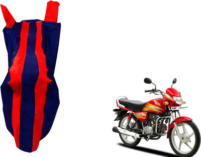EXCHANGE CARTRENDING Waterproof Two Wheeler Cover for Hero(HF Deluxe, Blue, Red)