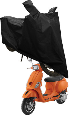 SS FOR YOUR SMART NEEDS Two Wheeler Cover for Piaggio(Vespa SXL, Black)
