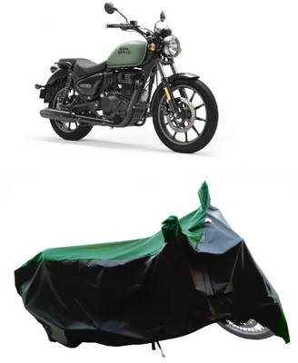 Wegather Two Wheeler Cover for Royal Enfield(Meteor 350, Green)