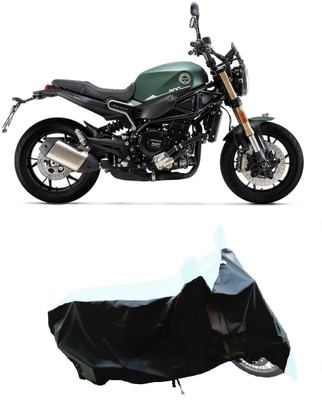 Wegather Two Wheeler Cover for Benelli(Leoncino 800, White)