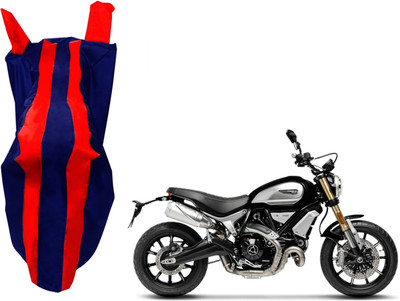 EXCHANGE CARTRENDING Waterproof Two Wheeler Cover for Ducati(Scrambler 1100, Blue, Red)