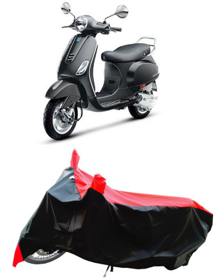 Wegather Two Wheeler Cover for Vespa(Vespa VXL 125, Red)