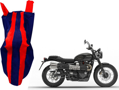 EXCHANGE CARTRENDING Waterproof Two Wheeler Cover for Triumph(Street Scrambler, Blue, Red)