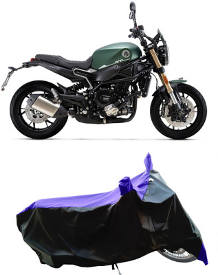 Wegather Two Wheeler Cover for Benelli(Leoncino 800, Blue)